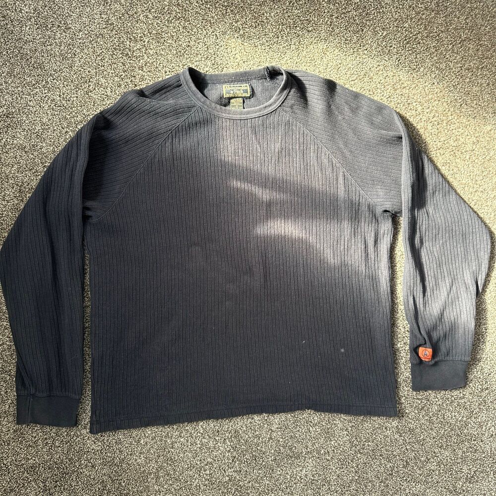 Vintage Y2K Abercrombie & Fitch Ribbed Knit Top Made in USA Tags Size M